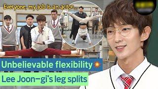 Lee Joon-gi showed off his flexibility with the splits on Knowing Bros #LeeJoongi