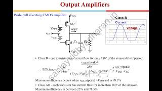 Analog IC Design  Gain Boosting and Output Amplifiers