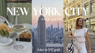 4 days in NYC  the best food shopping art and viral bagels haul & giveaway  nyc guide 2023