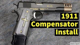 Remington R1 1911  .45 Ebay Compensator install