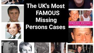 The UKs Most FAMOUS Missing People  Cases Bizarre Vanished 