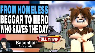 From Homeless Beggar to Hero Who Saves the Day FULL MOVIE  roblox brookhaven rp