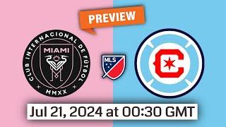 Major League Soccer  Inter Miami vs. Chicago Fire - prediction team news lineups  Preview