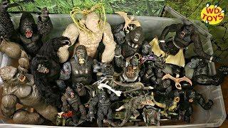 GIANT BOX KING KONG SKULL ISLAND TOYS New 50 Gallon Box Surprise Toys  Rampage Movie & Kong