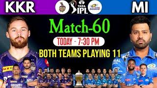 IPL 2024  Kolkata vs Mumbai Details & Playing 11  KKR vs MI Both Teams Playing 11