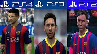 FIFA 14 PS4 Vs PS3 Vs PS2