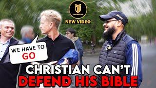 Muslim Proves Bible Cannot Be Trusted  Hashim  Speakers Corner