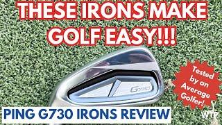 PING G730 IRONS REVIEW 2024 These Irons are SO EASY to Hit