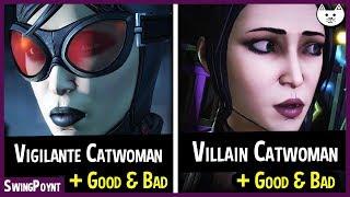 ALL CATWOMAN OUTCOMES - Vigilante Vs Villain - Telltale Batman The Enemy Within Episode 5 Choices