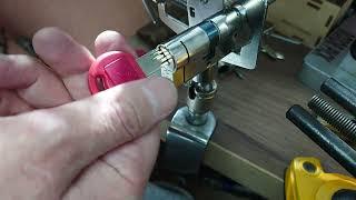 Locksmith tools for Cisa 31 Astral Tekno Asix P-8. Rotor pick.