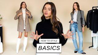 How To Style Basics  Simple Tips to Elevate Your Style