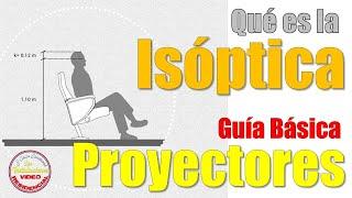 Proyector guía del proyector Qué es la Isóptica?  tips y consejos