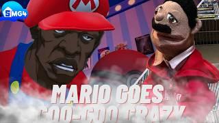 SMG4 Mario Goes Coo-Coo Crazy Reaction Puppet Reaction