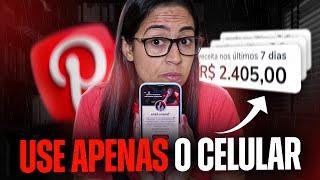 Como vender no Pinterest pelo celular - Passo a Passo completo