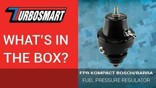 Whats in the Box? - Fuel Pressure Regulator  FPR Kompact BoschBarra