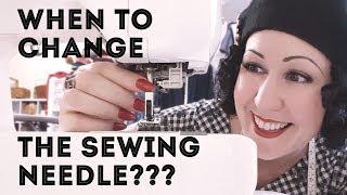 How often should I change my sewing machine needle?5 ways to know when its time to change the needle