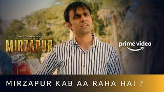 Mirzapur Kab Aa Raha Hai?  Mirzapur x Panchayat  Amazon Prime Video