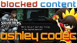 ASHLEY vs Snake CODEC Conversation Super Smash Bros. Ultimate