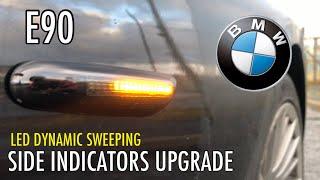 BMW Smoked Out LED SIDE INDICATORS UPGRADE  E90