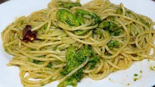 Spaghetti con Cime di Rapa acciughe e Peperoncino Calabrese Una delizia unica