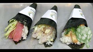 How to Make a Sushi Hand Roll  Potluck Video