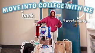 MOVE back INTO COLLEGE WITH ME - 4 weeks early... A VLOG junior at brown university edition