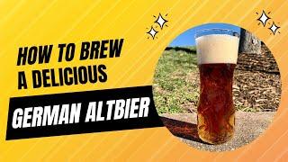 How To Brew a Delicious German Altbier