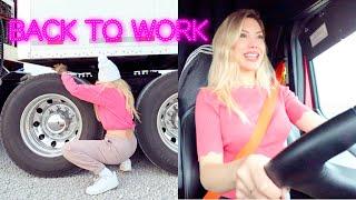 Back to work WEEKLY TRUCKING VLOG  Thanksgiving on the road