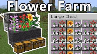 Flower Farm  Minecraft 1.20