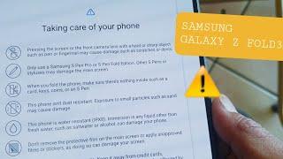 Turn On the Samsung Galaxy Z Fold3 5G ■ Samsung Malaysia