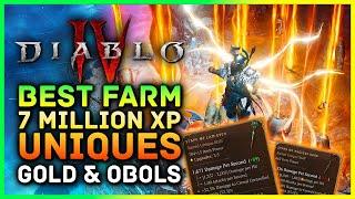 Diablo 4 New Best Legendary & XP Farm - Fast Levelling Unique Ancestral & Sacred Obols & Gold