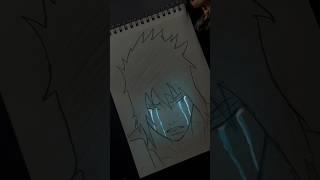 Glow effect at the end #shorts#anime #viral #art #naruto