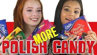 British YouTubers Try More Polish Candy  Tasting Polish Sweets and Snacks  NiliPOD