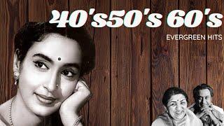 Best of 40s 50s Bollywood Songs Evergreen Hindi SongsLata Mangeshkar Kishor Kumar