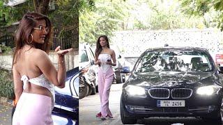 Poonam Pandey GRAND Entry With Her Brand New BMW Car