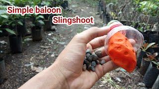 Ketapel balon sederhana  ide kreatif  diy