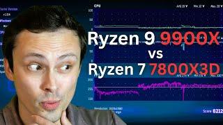 This was quite the rabbit hole... Ryzen 9 9900X vs 7800X3D gaming benchmark investigation