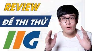 REVIEW ĐỀ THI THỬ TOEIC ĐỘC QUYỀN IIG  ONLINE VERSION