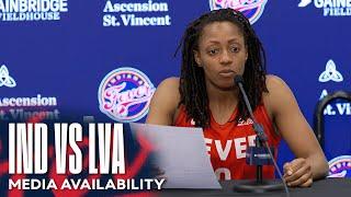 Indiana Fever Postgame Media Availability vs. Las Vegas Aces  September 11 2024