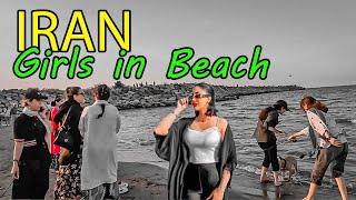 IRAN Vlog 2023. Walk With Me In Ramsar City in North of Iran . Caspian Beach 4K