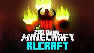 200 Days To Beat A Demon in RLCRAFT.... Heres What Happened