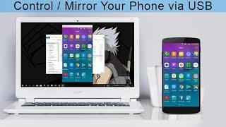 SCRCPY Control Your Android Phone from PC via USB
