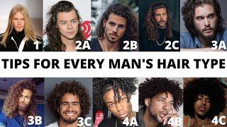 ULTIMATE GUIDE To Mens Hair Types  How To Find YOUR Hair Type & The BEST Products To Use