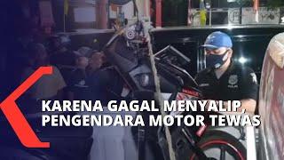 Gagal Menyalip Pengendara Motor di Depok Tewas Terlindas