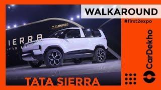 Tata Sierra EV SUV Concept Walkaround   An Electrifying Rebirth CarDekho.com