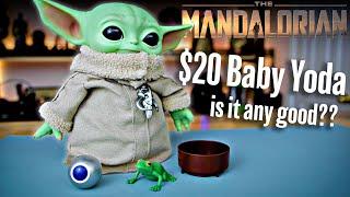 $20 Baby Yoda from Costco is it any good? The Mandalorian  The Child Review