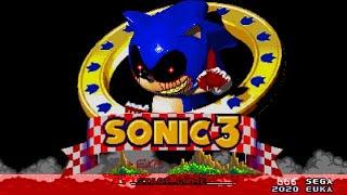 Sonic 3 A.I.R.Exe Edition Nightmare Rebirth Project  Sample Gameplay 1080p60fps