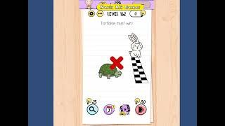 Brain Test Level 162 Tortoise Wins Walkthrough