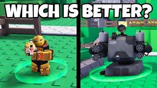 GOLDEN RANGER Vs XWM TURRET  Which Is BETTER?  In Roblox Tower Defense X TDX