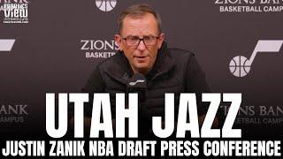 Utah Jazz GM Justin Zanik Details Utah Drafting Taylor Hendricks Keyonte George & Brice Sensabaugh